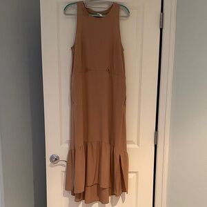Zella | Dresses | Zella Gwen Ponte Knit Tank Dress Womens Xl Pink Mauve  Scoop Neck | Poshmark